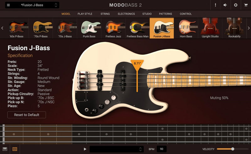 New Ik Mulitmedia MODO MAX - MODO Bass 2 & Drum 1.5 (Download/Activation Card)