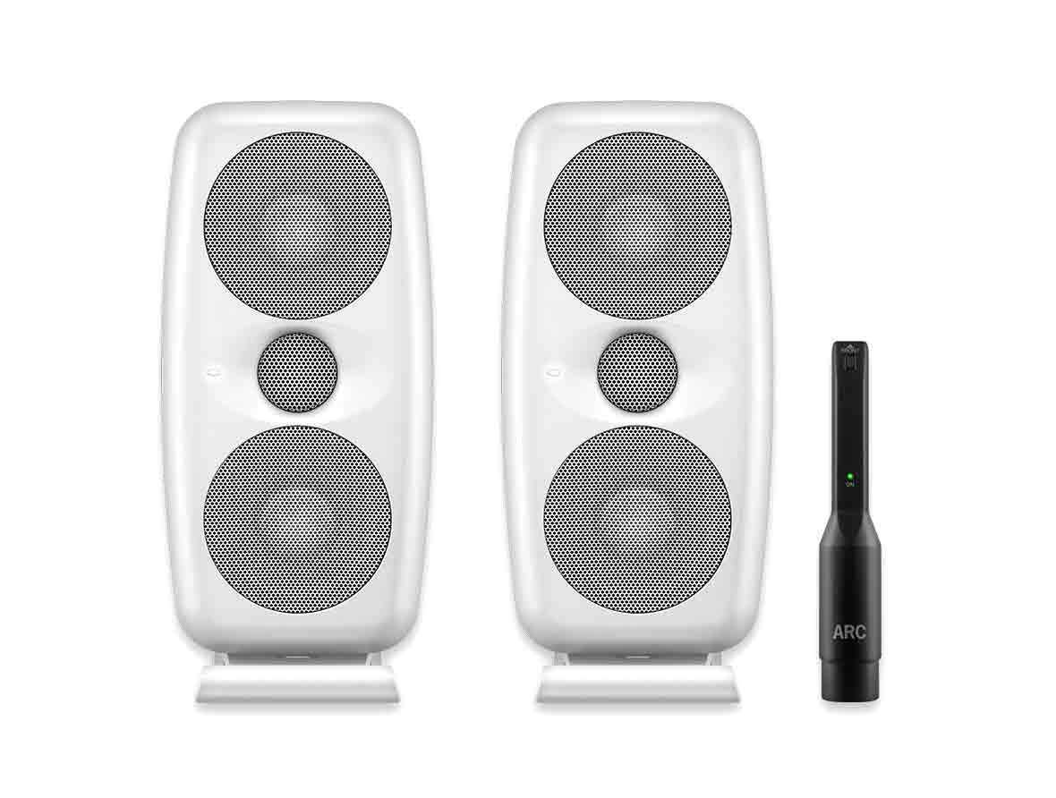 New IK Multimedia iLoud MTM High Resolution Compact Studio Monitor (Single, White)