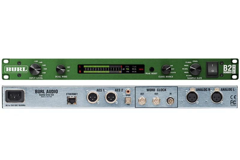 Burl Audio B2-ADC Bomber ADC 2-Channel A-to-D Converter - Full Warranty!