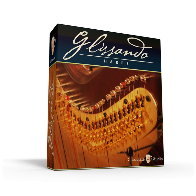 New Chocolate Audio Glissando Harps Software AAX/VST/Mac/PC AAX/VST/Mac/PC (Download/Activation Card)