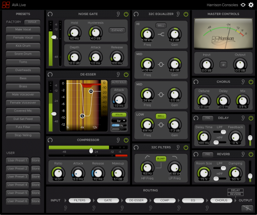 Harrison Consoles AVA Live Plugin Software - (Download/Activation Card)