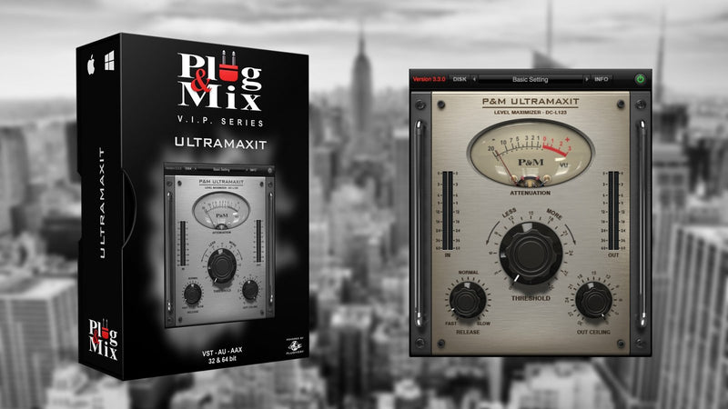 New Plug And Mix Ultramaxit Software - AAX/VST/Mac/PC  (Download/Activation Card)