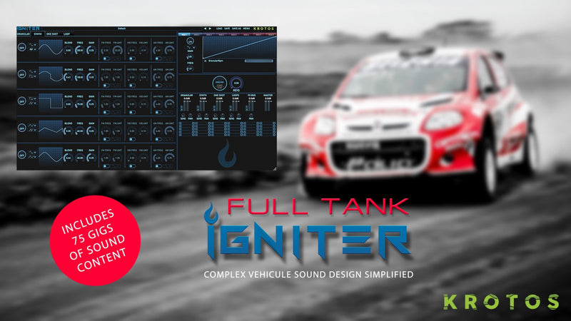New Krotos Audio Igniter Full Tank Software (Download/Activation Card)