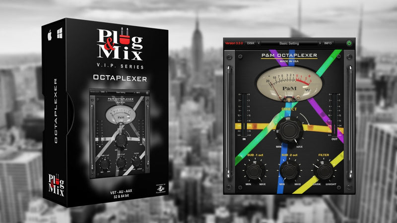 New Plug And Mix Octaplexer Software - AAX/VST/Mac/PC (Download/Activation Card)