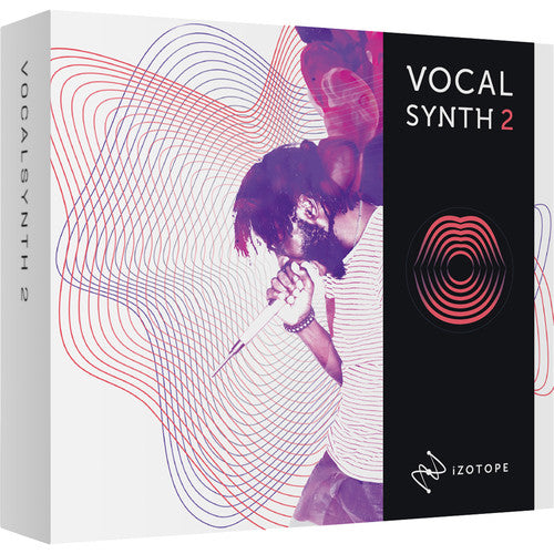 New iZotope VocalSynth 2 Upgrade from Music Production Suite - Vocal Resynthesis and Harmony Generation Software (Download/Activation Card)