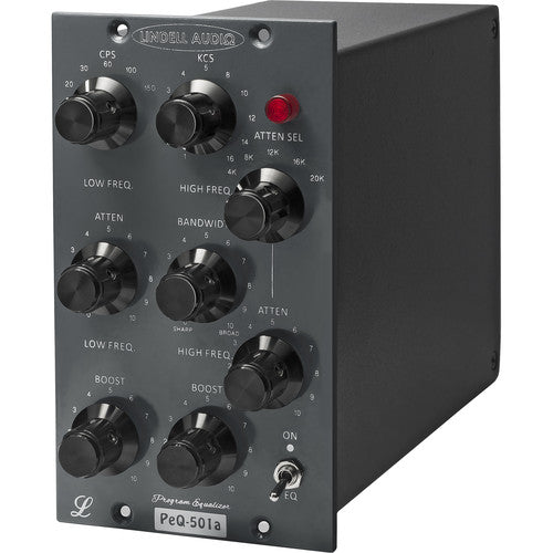 New Lindell Audio PEQ-501a Retro 2-band Program Equalizer 500-Series Module