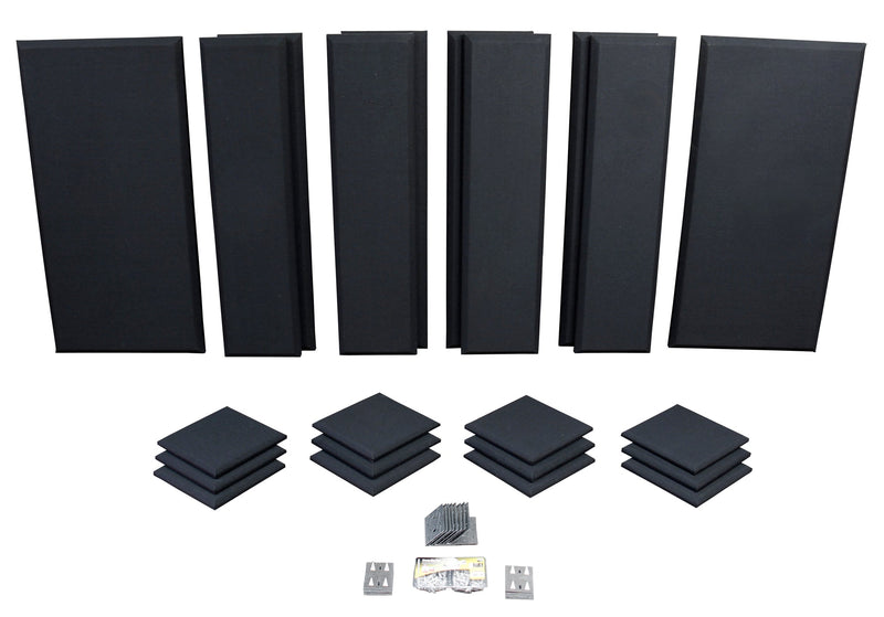 Primacoustic Broadway London 12 Acoustic Panel Room Kit (Black)