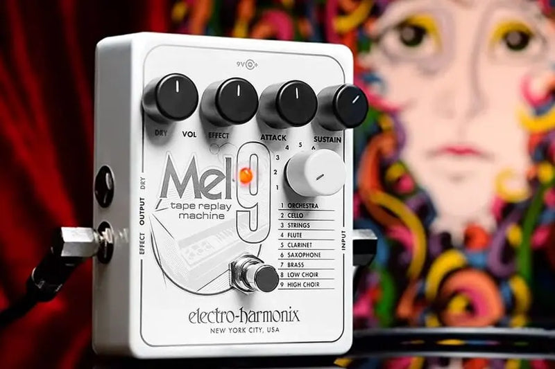 New Electro-Harmonix Mel9- Transform your axe into the sound of vintage tape-based keyboards!