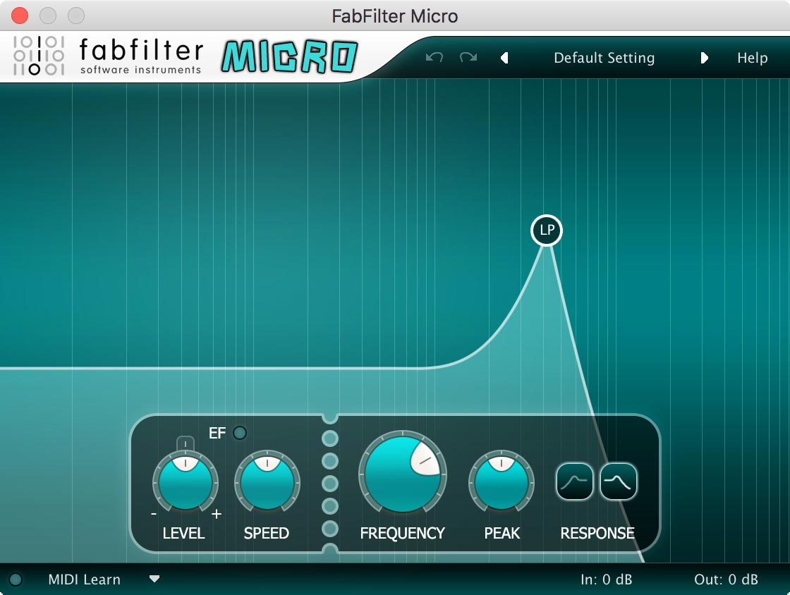 New FabFilter Micro Virtual Processor Software Plug-ins Mac/PC AU VST (Download/Activation Card)