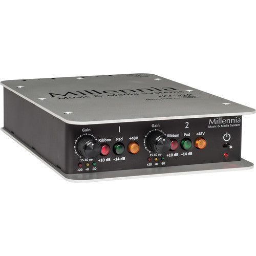 New Millennia Media HV-32P Portable 2-Channel Microphone Preamplifier