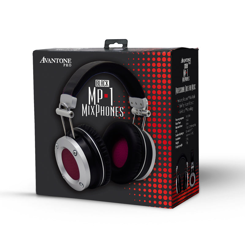 New Avantone Pro MP-1 (Black) MixPhones Multi-Mode Reference Headphones with Vari-Voice