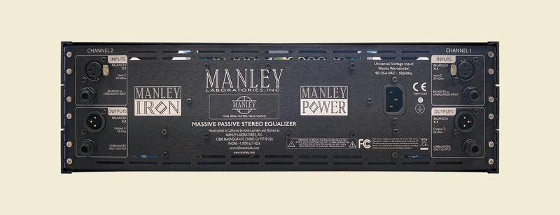 New Manley Labs Massive Passive Stereo Tube EQ | MSMP