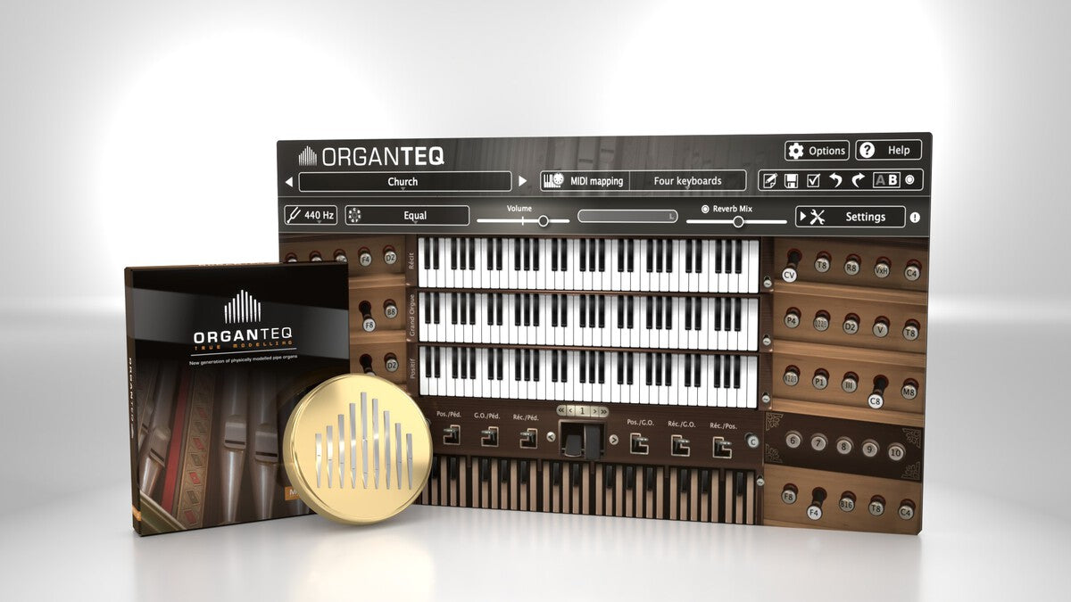 New Pianoteq ORGANTEQ 2 Software (Download/Activation Card)