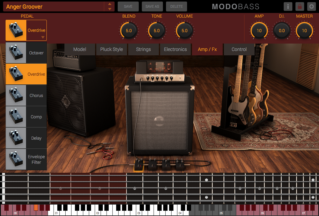 New IK Multimedia MODO BASS SE | Electric Bass Virtual Instrument | Mac/PC | AU/AXX/VST |  (Download/Activation Card)