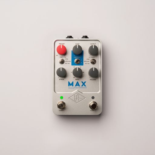 New Universal Audio MAX Preamp & Dual Compressor | Effects Pedal