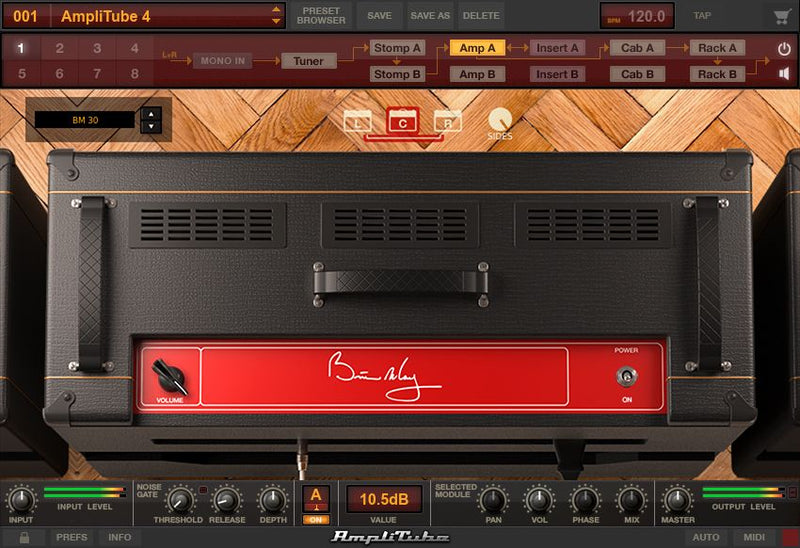 New Ik Multimedia AmpliTube Brian May - Ultra-realistic models of the amps & effects of guitar icon Brian May Mac/PC AU/VST/AAX (Download/Activation Card)