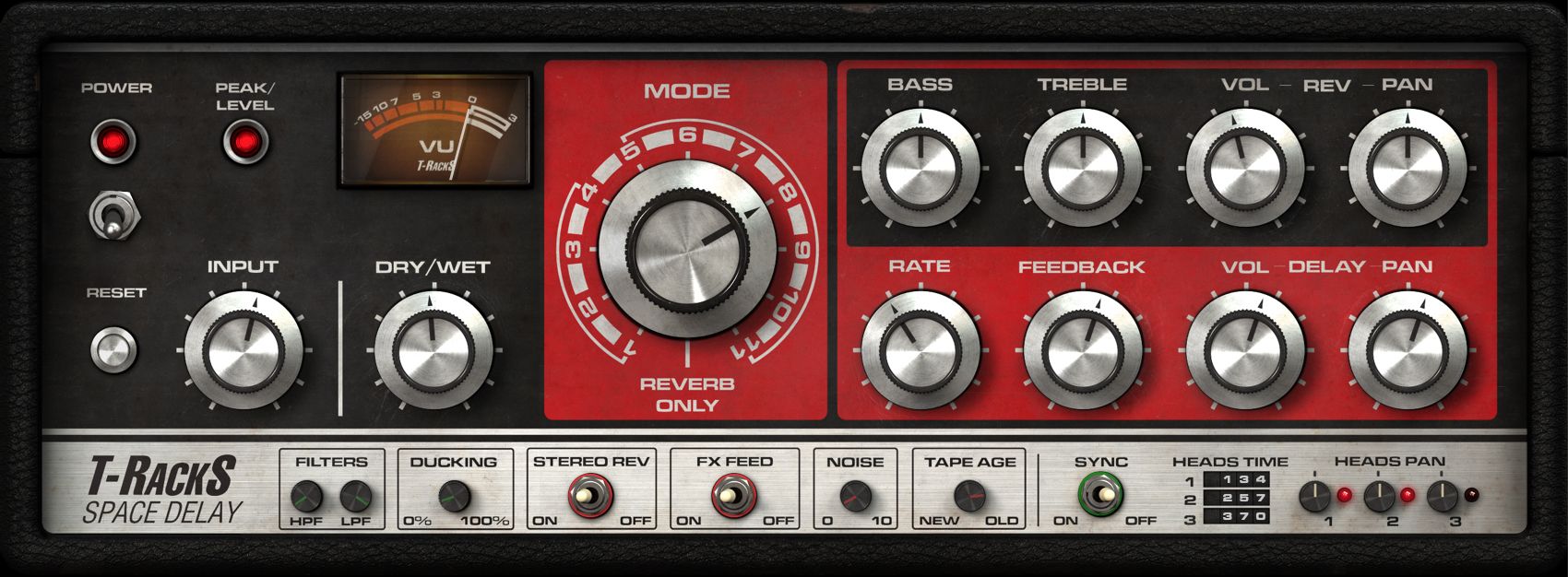 New IK Multimedia T-RackS Space Delay | Vintage Tape Echo Plugin | Mac/PC | AU/AXX/VST | (Download/Activation Card)