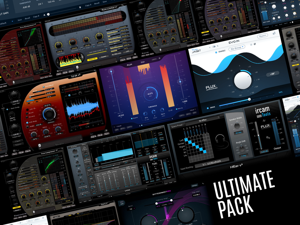 New Flux Ultimate Plugin Pack Software - (Download/Activation Card)