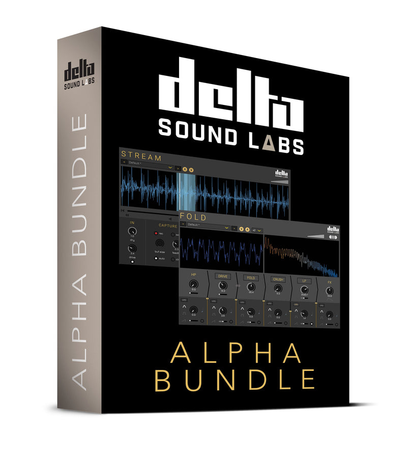 New Delta Sound Labs Alpha Bundle Plugin Software- (Download/Activation Card)