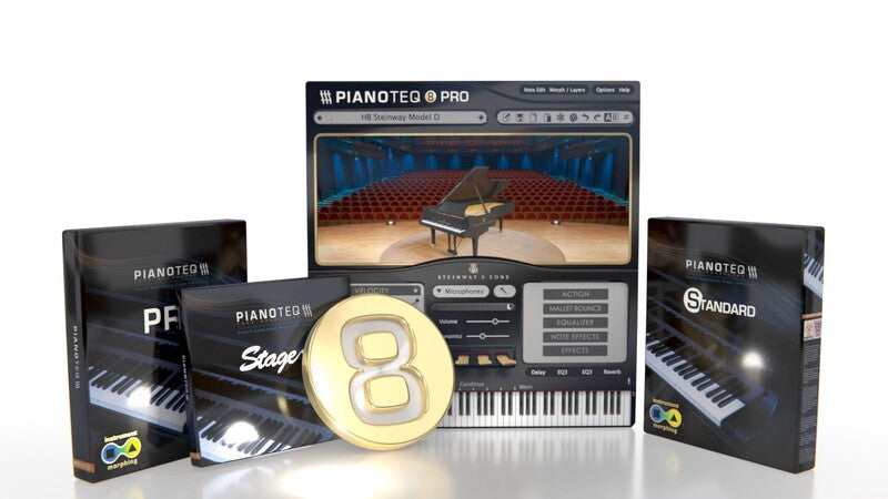 New Pianoteq 8 Pro Software (Download/Activation Card)