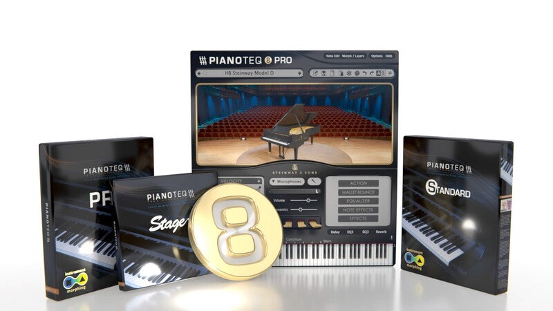 New Modartt Pianoteq 8 Studio Bundle Software (Download/Activation Card)