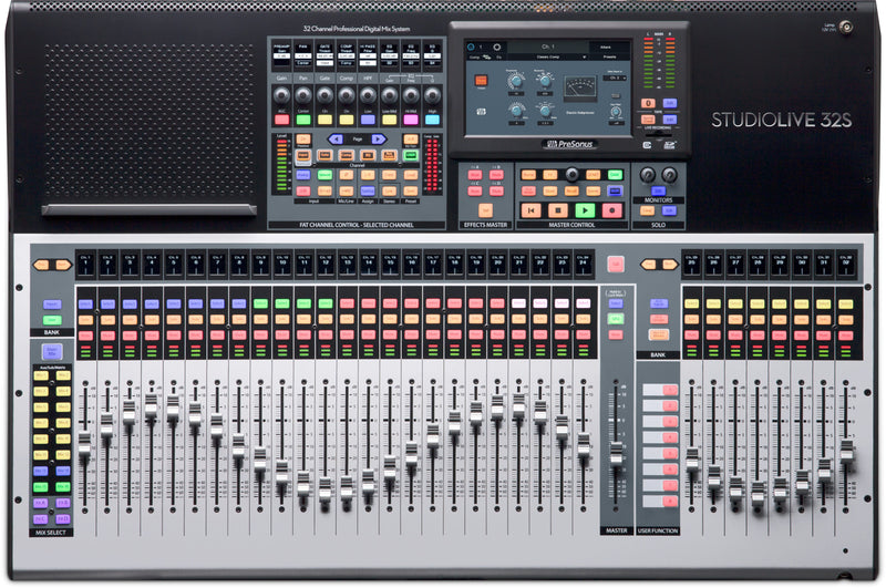 New PreSonus StudioLive 32S Series III S 32-Channel/22-Bus Digital Mixer/Recorder/Interface