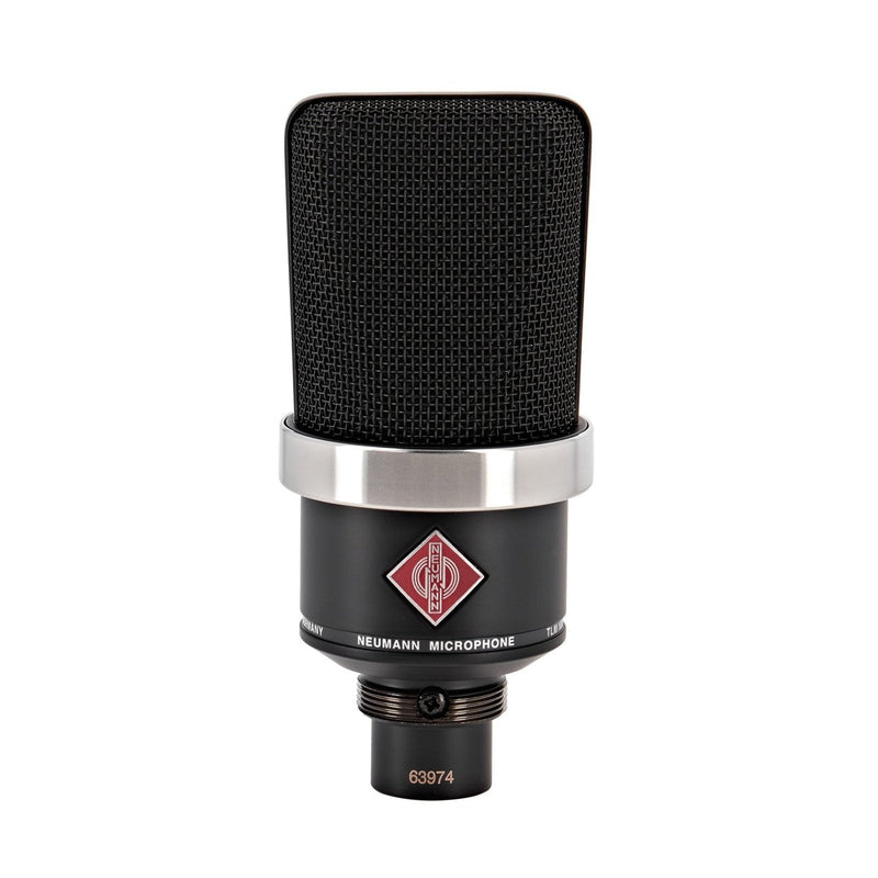 New Neumann TLM 102 Black Large-Diaphragm Condenser Microphone & Alto Voice Box Plus