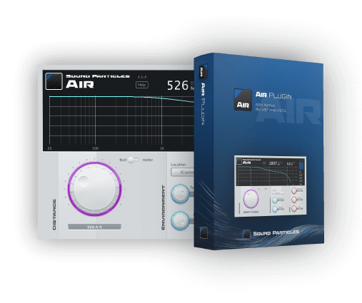 New Sound Particles - AIR - Plugin AAX/AU/VST - Mac/Pc  - (Download/Activation)
