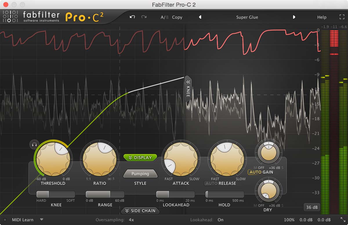 New FabFilter Pro-C 2  Virtual Processor Software Plug-ins Mac/PC AU VST (Download/Activation Card)