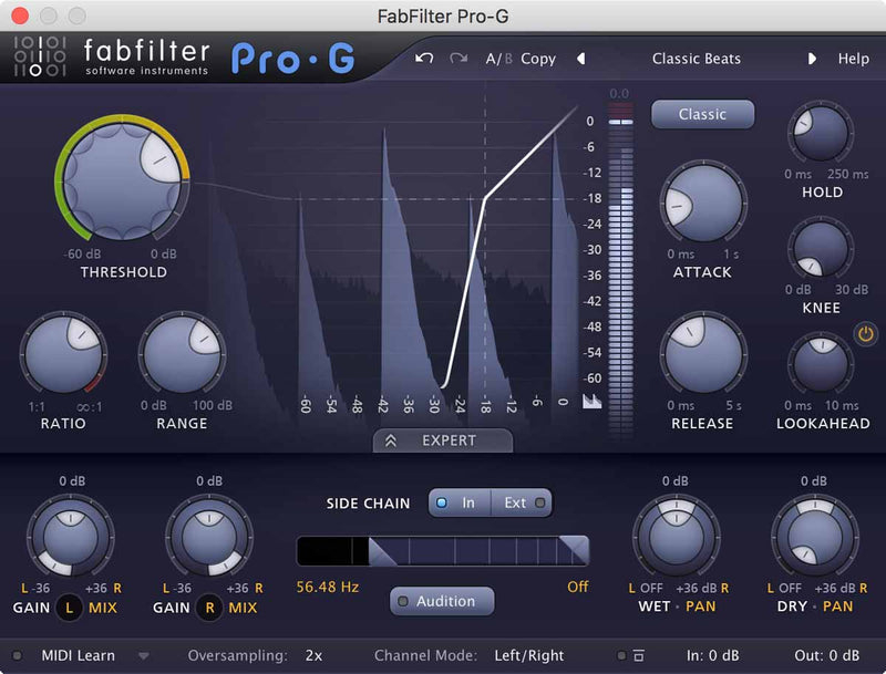 New FabFilter Pro-G  Virtual Processor Software Plug-ins Mac/PC AU VST (Download/Activation Card)