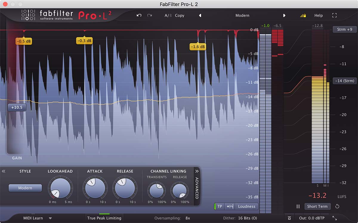 New FabFilter Pro-L 2  Virtual Processor Software Plug-ins Mac/PC AU VST (Download/Activation Card)