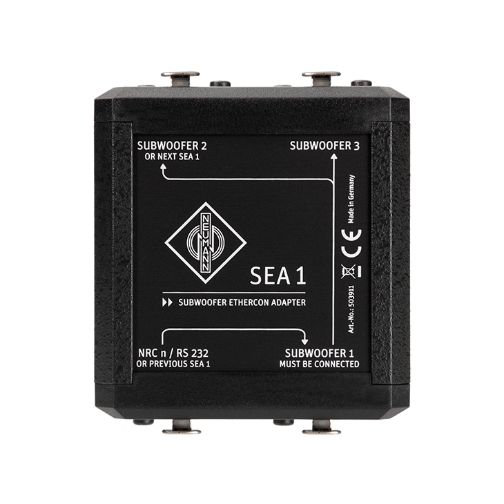 New Neumann SEA 1 -Subwoofer EtherCon Adpater