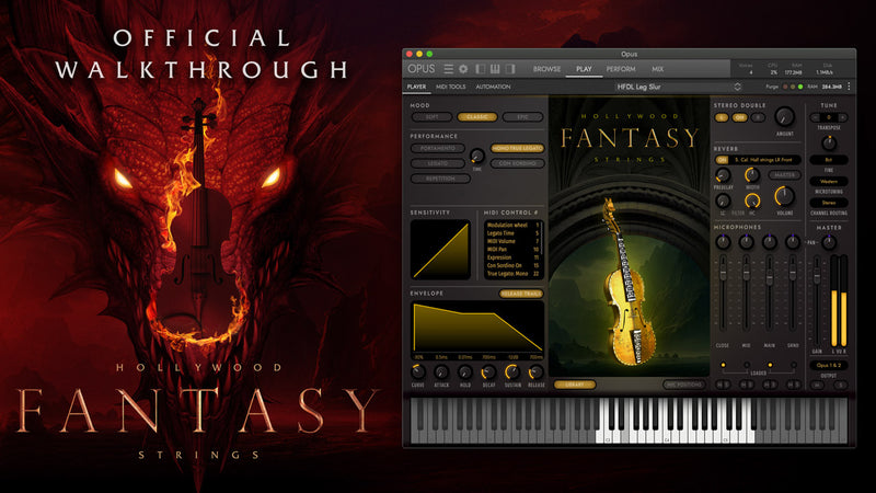 New EastWest HOLLYWOOD FANTASY ORCHESTRA Software Mac/PC (Download/Activation Card)