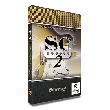 WINTER SALE THRU 1-31-24 - New Prominy SC Electric Guitar 2 Virtual Instrument MAC/PC VST AU AAX Software - (Download/Activation Card)