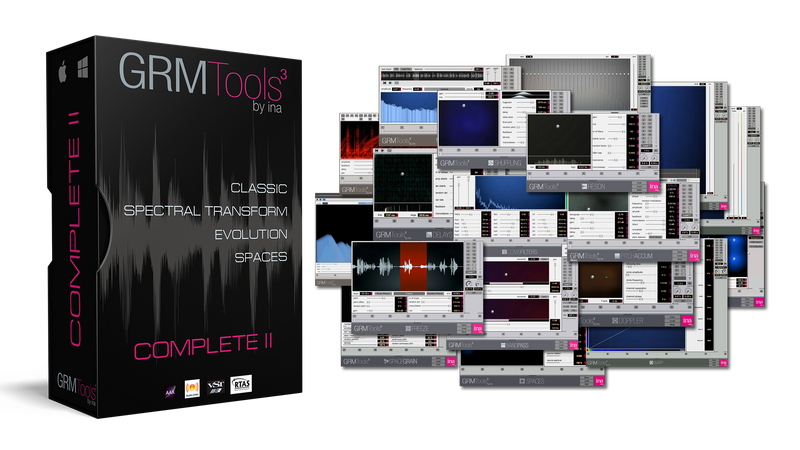 New GRM Tools Complete II | 4 GRM Tools, 1 Bundle | Mac/PC | AAX/AU/VST | Download