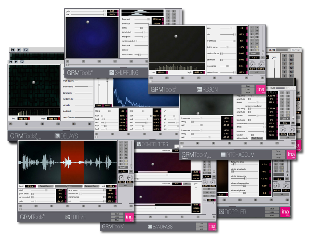 New GRM Tools Creative Bundle | For Musicians | Mac/PC | AAX/AU/VST | eDelivery