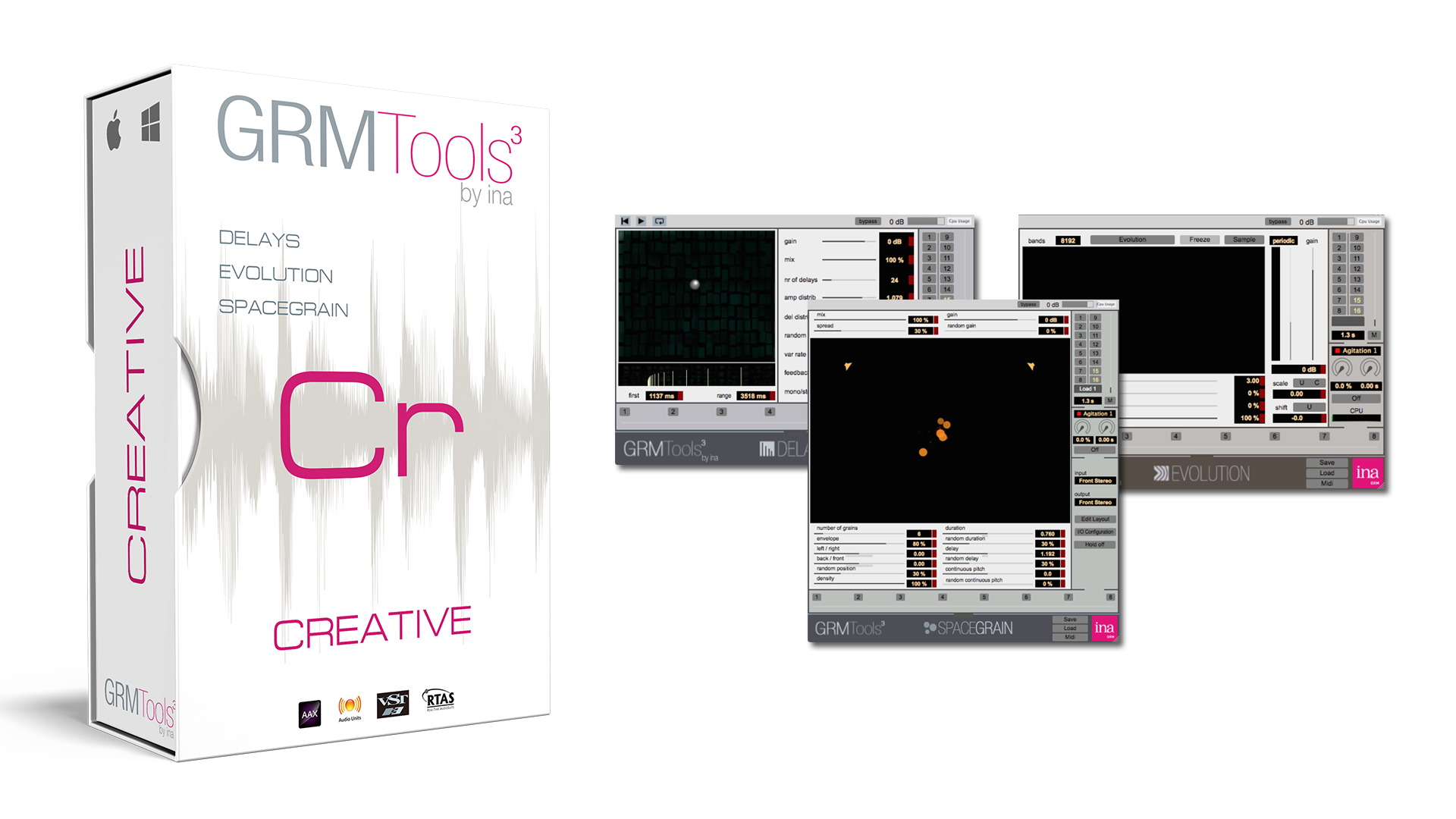 New GRM Tools Creative Bundle | For Musicians | Mac/PC | AAX/AU/VST | eDelivery