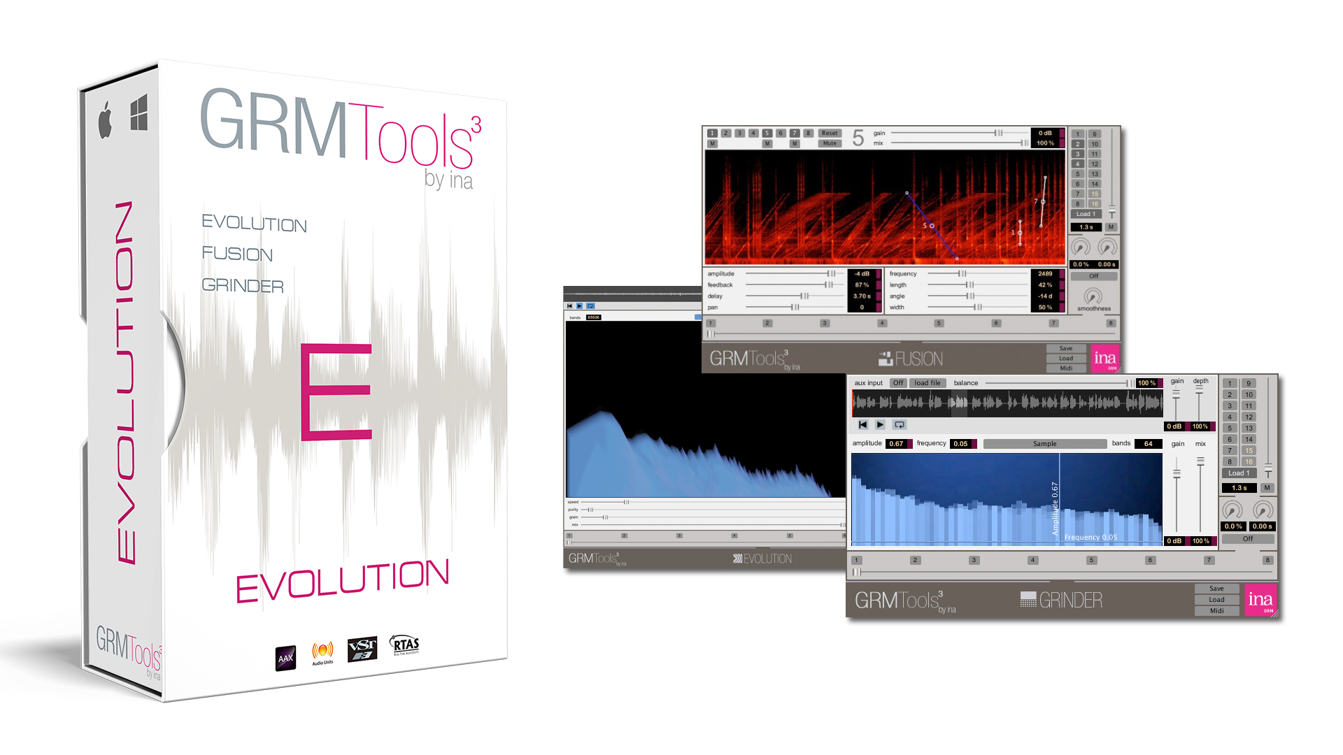 New GRM Tools Evolution | Sound Design & Harmonic Treatments | Mac/PC | AAX/AU/VST | eDelivery