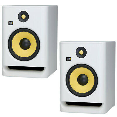 New KRK ROKIT 8 Generation 4 Powered Studio Monitor Speaker - White