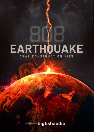 New Big Fish Audio 808 EARTHQUAKE MAC/PC Software (Download/Activation Card)