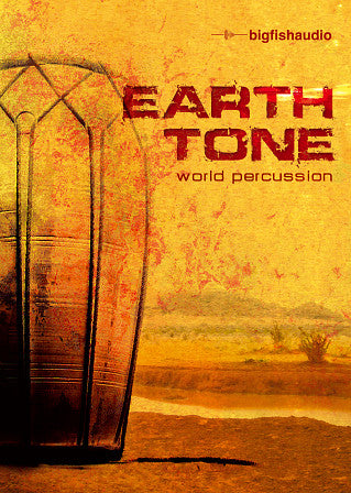 New Big Fish Audio EARTH TONE: WORLD PERCUSSION MAC/PC Software (Download/Activation Card)