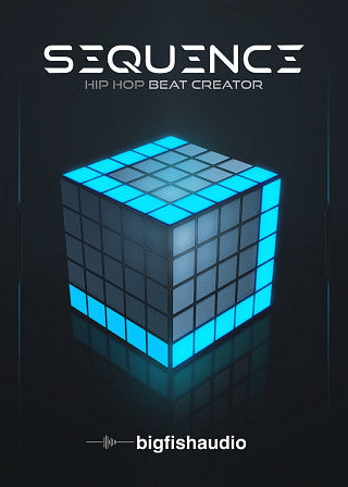 New Big Fish Audio SEQUENCE: HIP HOP BEAT CREATOR MAC/PC Plugin Software (Download/Activation Card)