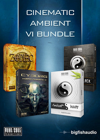 New Big Fish Audio CINEMATIC AMBIENT VI BUNDLE MAC/PC Software (Download/Activation Card)