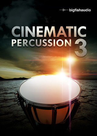 New Big Fish Audio CINEMATIC PERCUSSION 3 MAC/PC Software (Download/Activation Card)