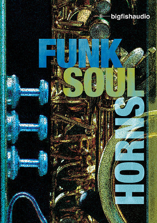 New Big Fish Audio FUNK SOUL HORNS MAC/PC Plugin Software (Download/Activation Card)