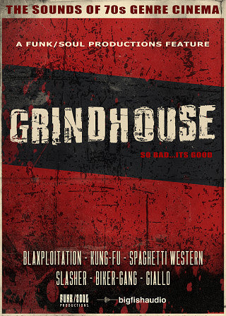 New Big Fish Audio GRINDHOUSE MAC/PC Plugin Software (Download/Activation Card)