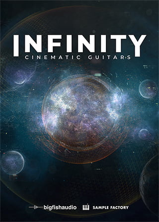 New Big Fish Audio INFINITY: CINEMATIC GUITARS MAC/PC Plugin Software (Download/Activation Card)