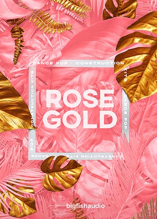 New Big Fish Audio ROSE GOLD: DANCE POP CONSTRUCTION KITS  Plugin Software - (Download/Activation Card)