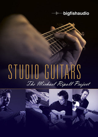 New Big Fish Audio STUDIO GUITARS: THE MICHAEL RIPOLL PROJECT MAC/PC Plugin Software (Download/Activation Card)