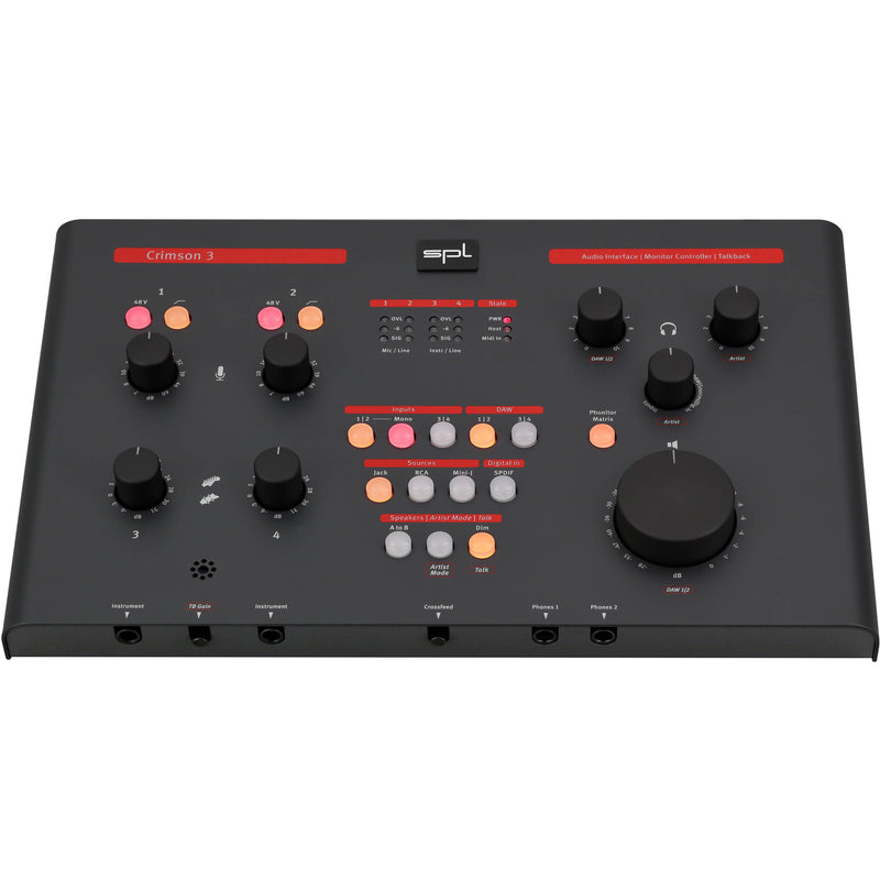 SPL Crimson 3 USB Audio Interface (Black)